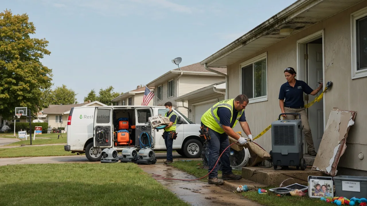 Water Damage Restoration in Norman, IN near me